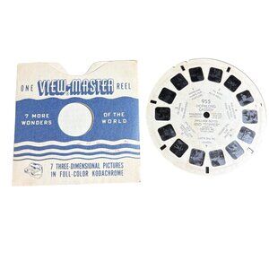 Vintage View-Master Reel 955 Hopalong Cassidy William Boyd 3D Kodachrome Film Sa